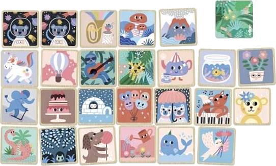 Dřevěné pexeso Michelle Carlslund