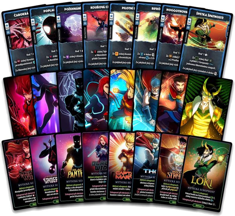 Marvel Dice Throne - promo (24 karet)