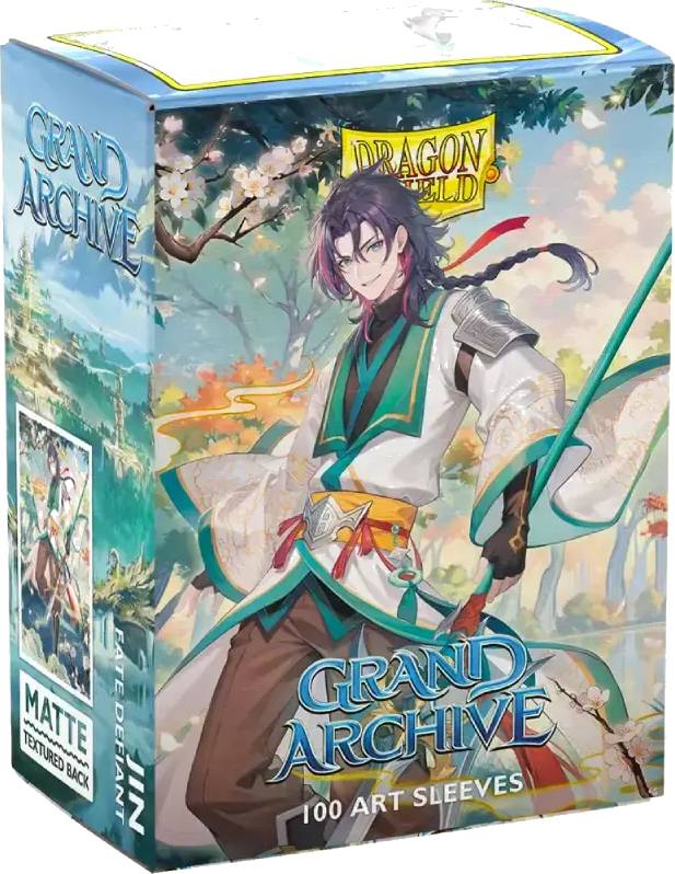 100ks Dragon Shield Art Obalů - Grand Archive Jin