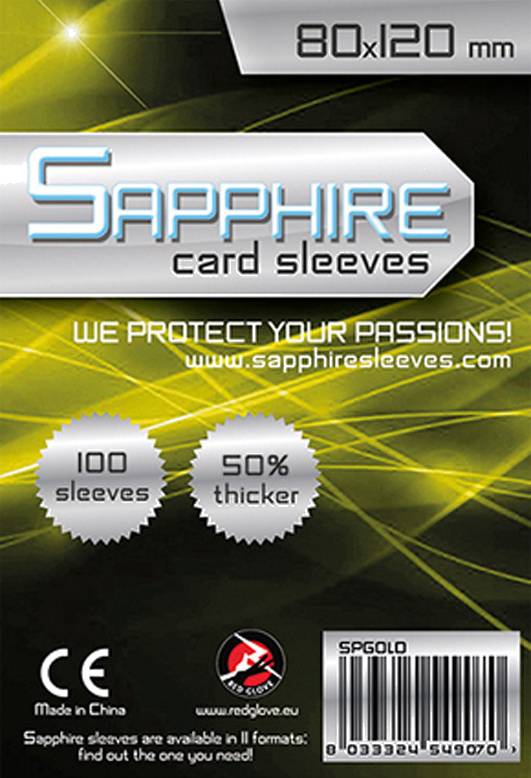 Obaly na karty 80 x 120 mm Sapphire