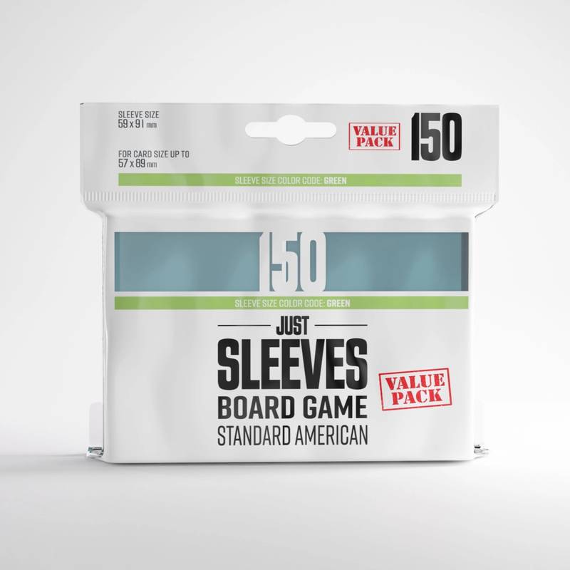 Just Sleeves - Standard American Value Pack (150)