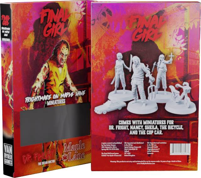 Final Girl: Frightmare on Maple Lane Miniatures