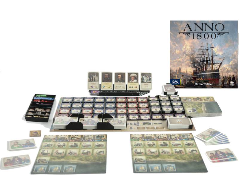 ANNO 1800 - insert pro hru Barva: Černá