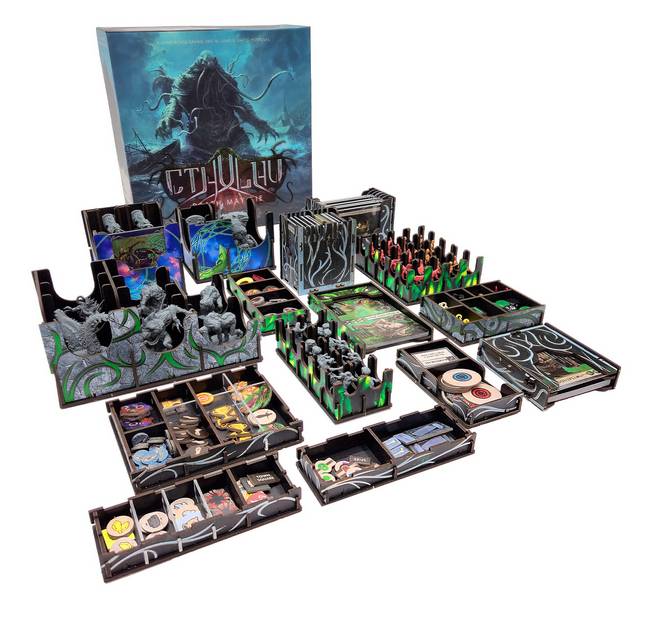 Dřevěný pořadač pro Cthulhu: I smrt může zemřít - Strach z neznáma UV Tisk (Poland Games)