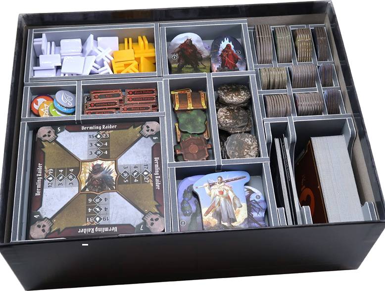 Foamcore pořadač pro Gloomhaven: Lví chřtán