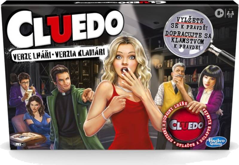 Hasbro cluedo lháři, detektivní hra