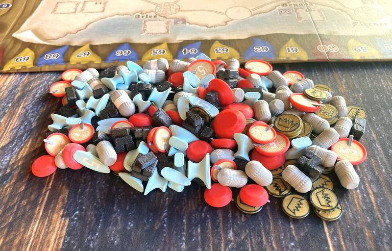 Tiletum - 3D žetony