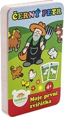 Černý Petr Moje první zvířátka společenská hra