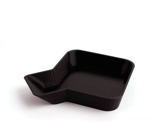 Univerzální miska na žetony se zobáčkem XL 9cm - černá