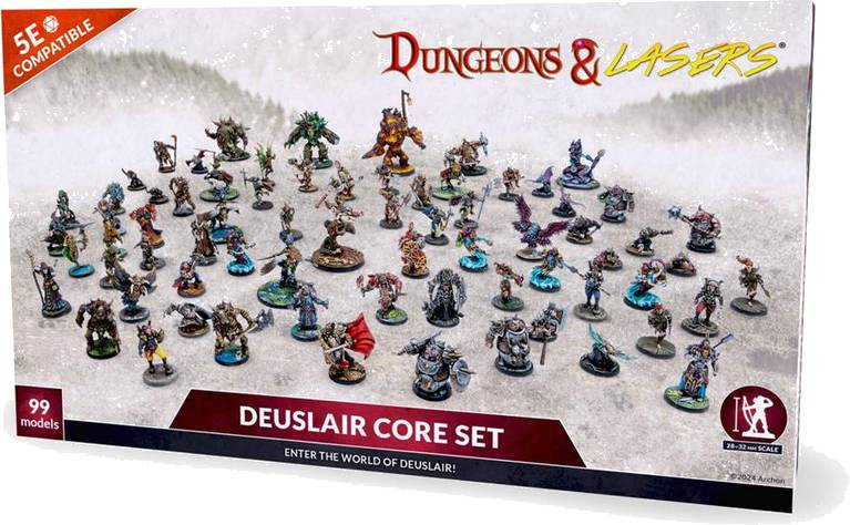 Dungeons & Lasers: Deuslair Core Set
