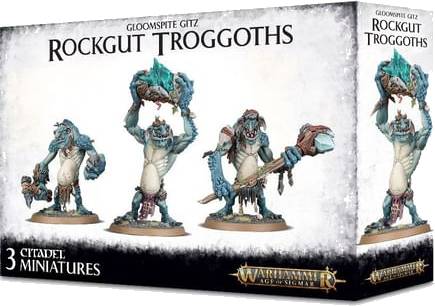 Warhammer Age of Sigmar: Gloomspite Gitz - Rockgut Troggoths