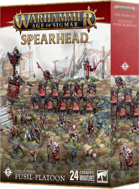 Warhammer Age of Sigmar - Spearhead: Cities of Sigmar - Fusil - Platoon