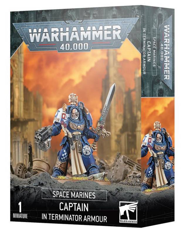 Space Marines Captain in Terminator Armour
