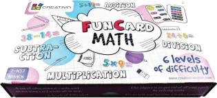 Fun Card Math (Addition, Subtraction, Multiplication, Division)