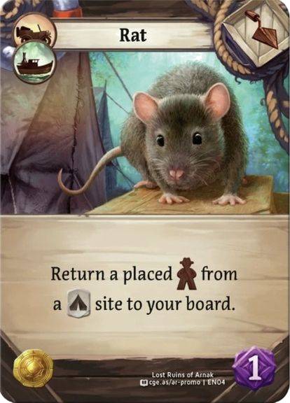 Lost Ruins of Arnak: Rat Promo