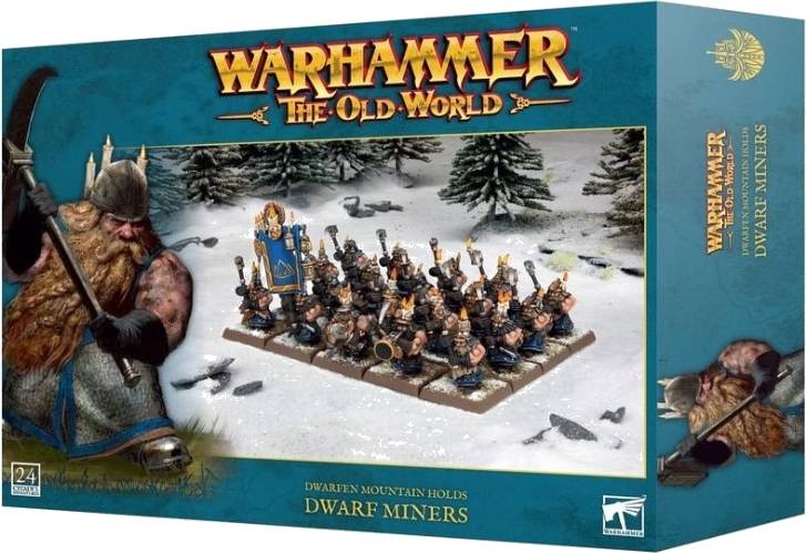 Warhammer The Old World - Dwarfen Mountain Holds: Dwarf Miners