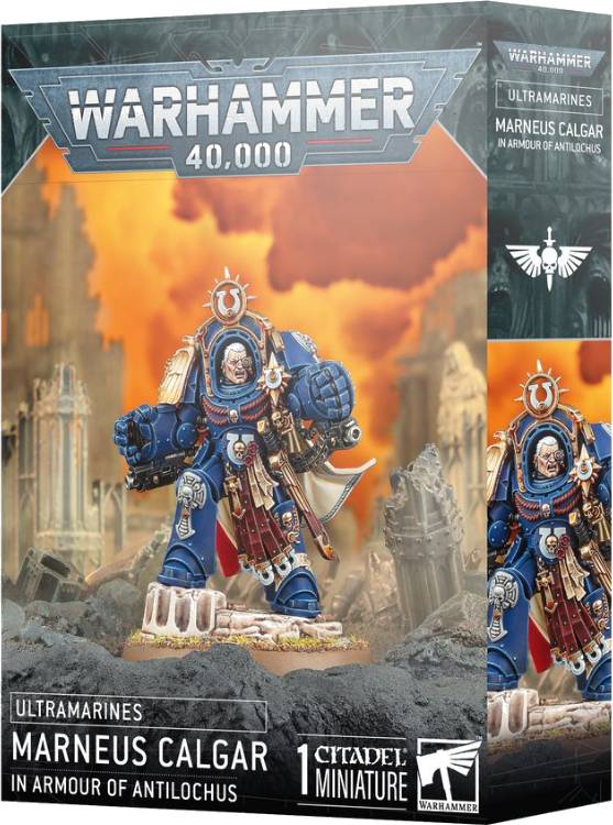Warhammer 40,000 - Ultramarines - Marneus Calgar in Armour of Antilochus