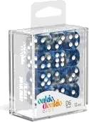 Dice Set Gemidice Liquid Steel - D6 16mm (12x)