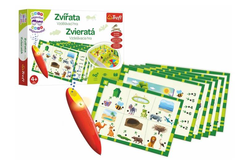 Malý objevitel: Zvířata světa + magické pero