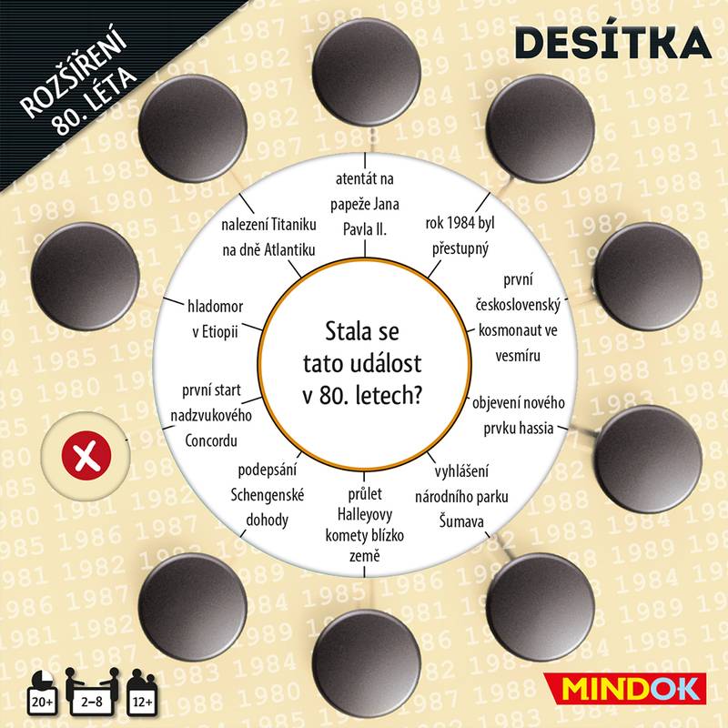 Desítka: 80. léta