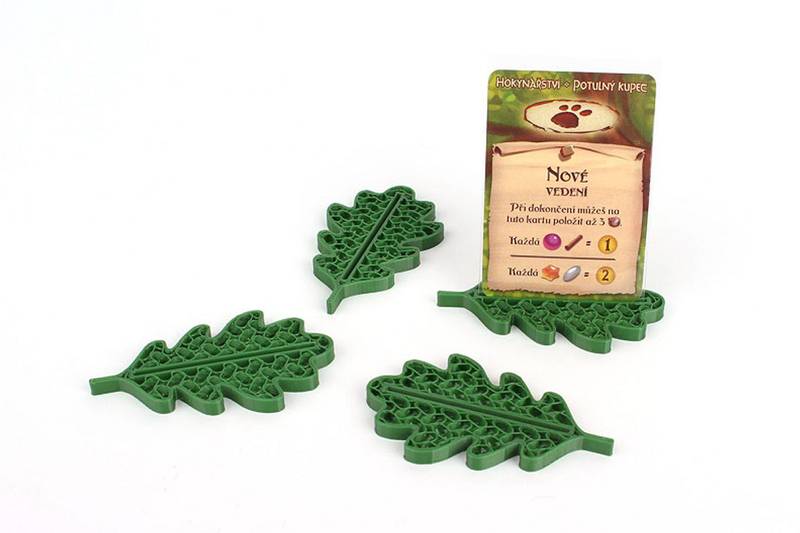 Držáky na karty - Listy Stojan na karty