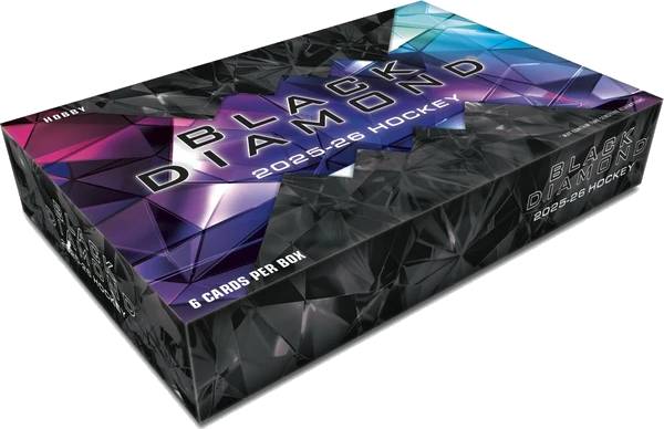 Hokejové karty 2025-26 Upper Deck Black Diamond Hockey Hobby Box
