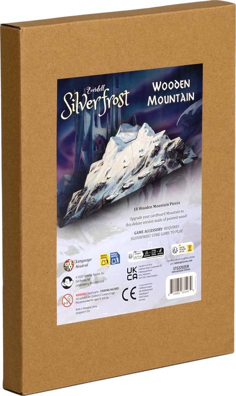 Everdell Silverfrost Wooden Mountain