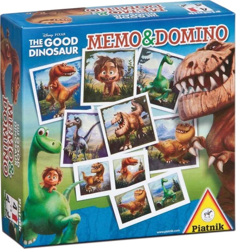 pexeso a domino hodný dinosaurus