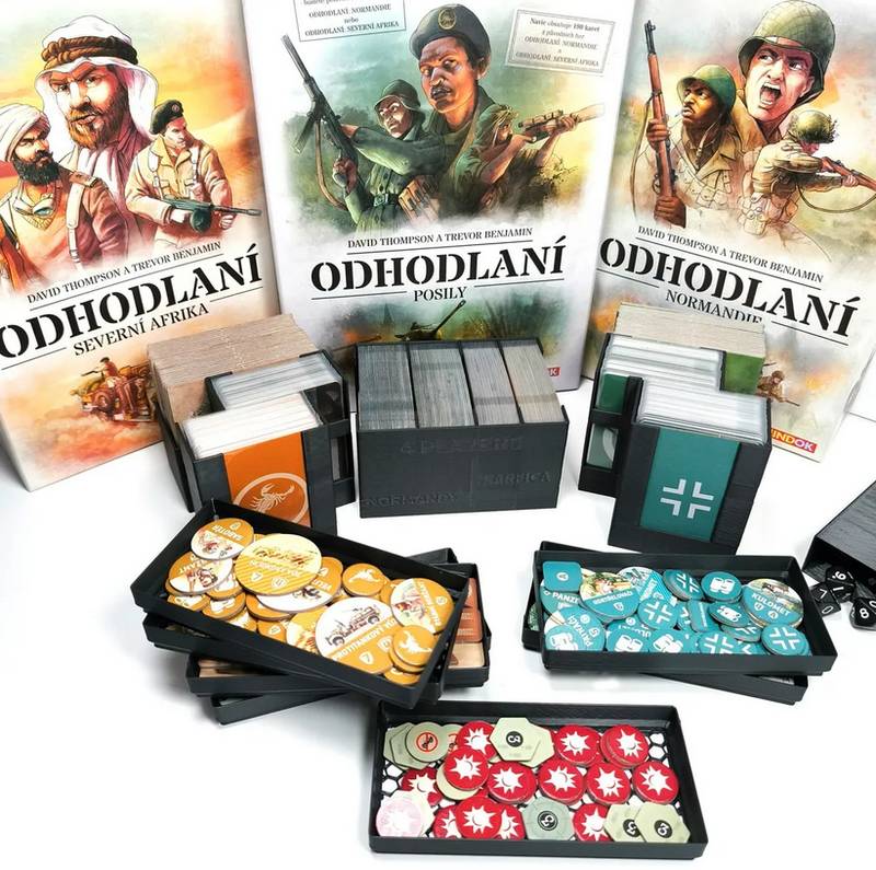 Custom 3D insert Odhodlaní: Normandie, Severní Afrika a Posily