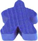 Carcassonne: dřevěná figurka (Meeple) - modrá