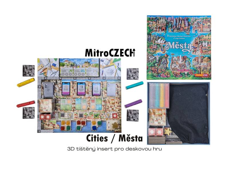 Města - insert pro hru