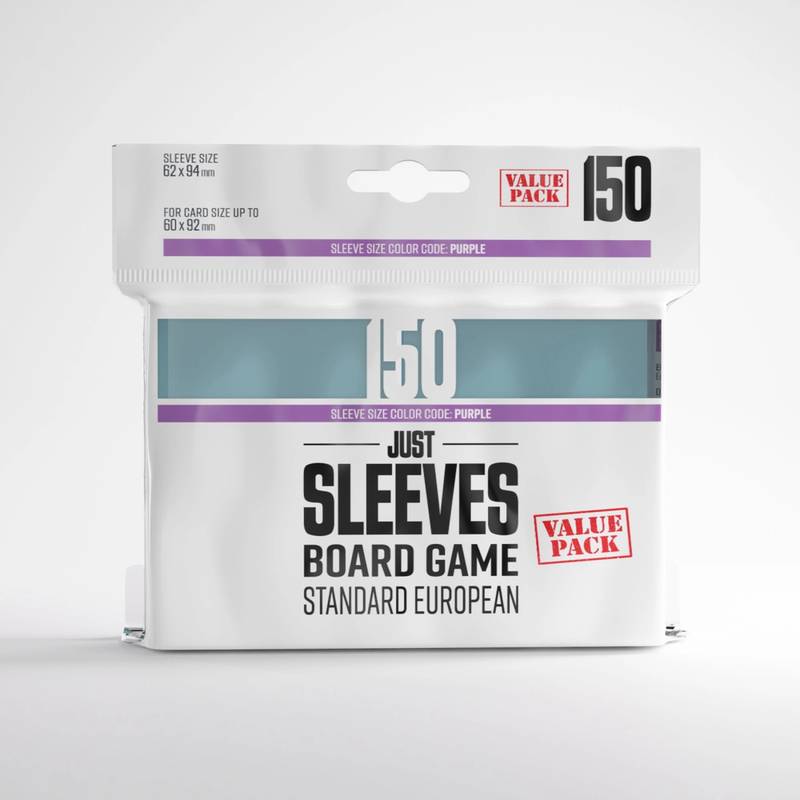 Just Sleeves - Standard European Value Pack (150)
