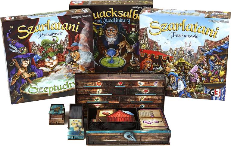 Dřevěný pořadač pro Kvedlalové z Kvedlinburku UV Tisk