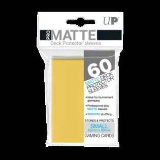 Ultra PRO obaly malé - matné žluté