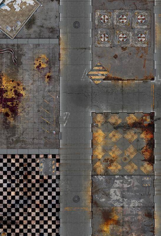 Herní podložka 44"x30" (112x76 cm) - různé motivy Varianta: Quarantine Zone