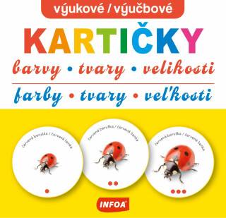 Výukové kartičky - Barvy, tvary, velikosti / Výučbové kartičky - Farby, tvary, veľkosti