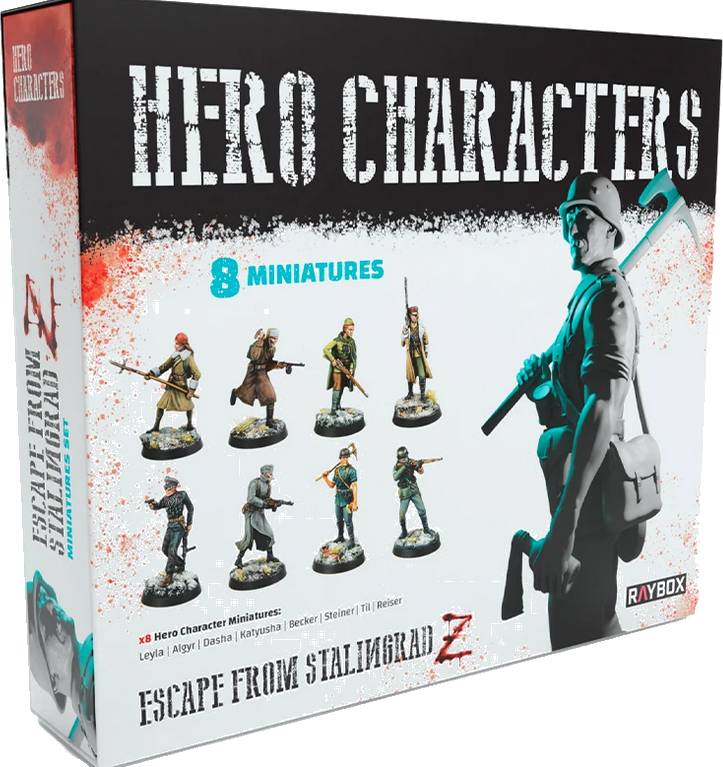 Escape from Stalingrad Z - Hero Miniatures Set